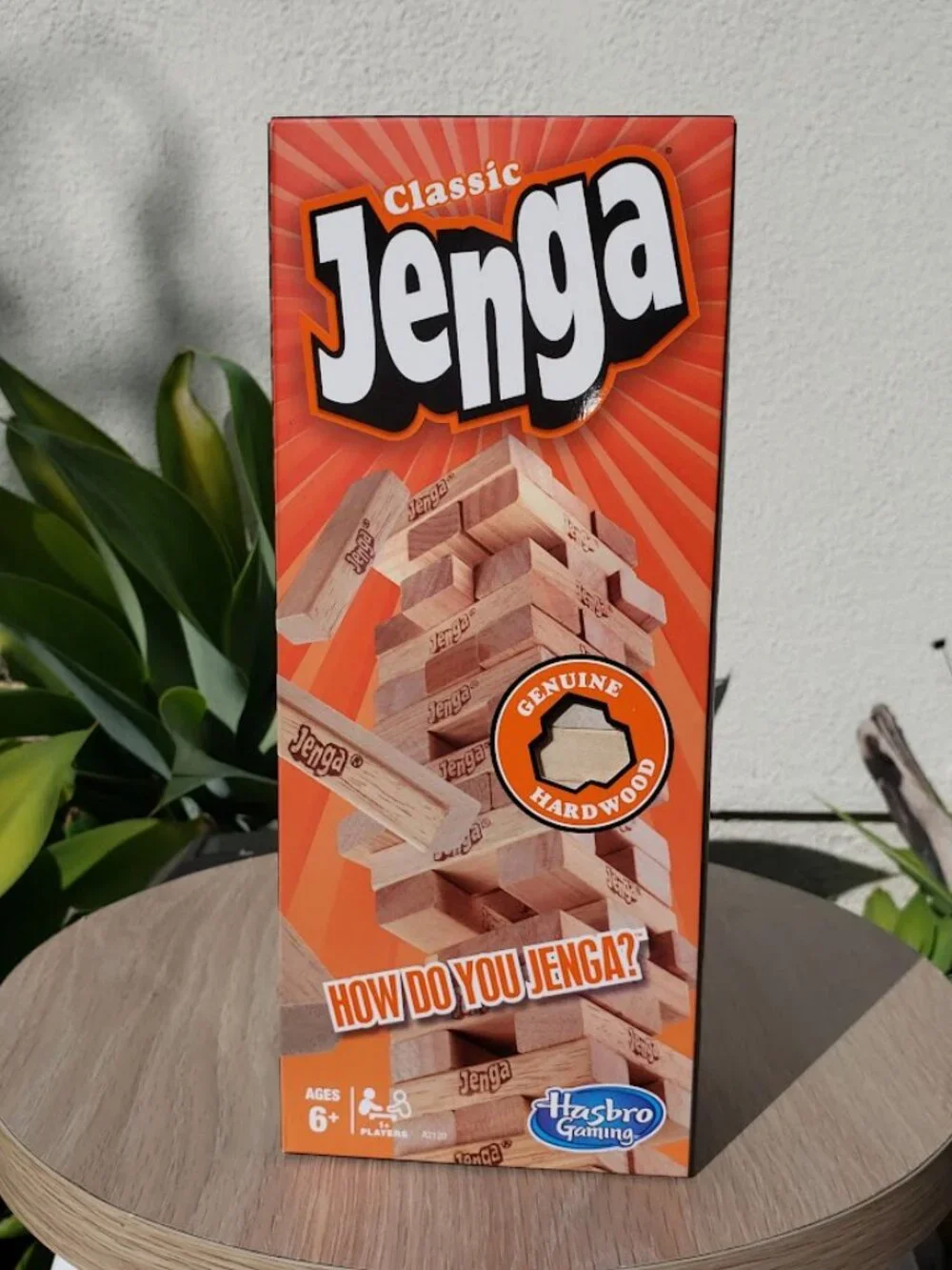 NEW Jenga Tower wooden blocks game board game Tabletop boardgame EASTER BASKET G
